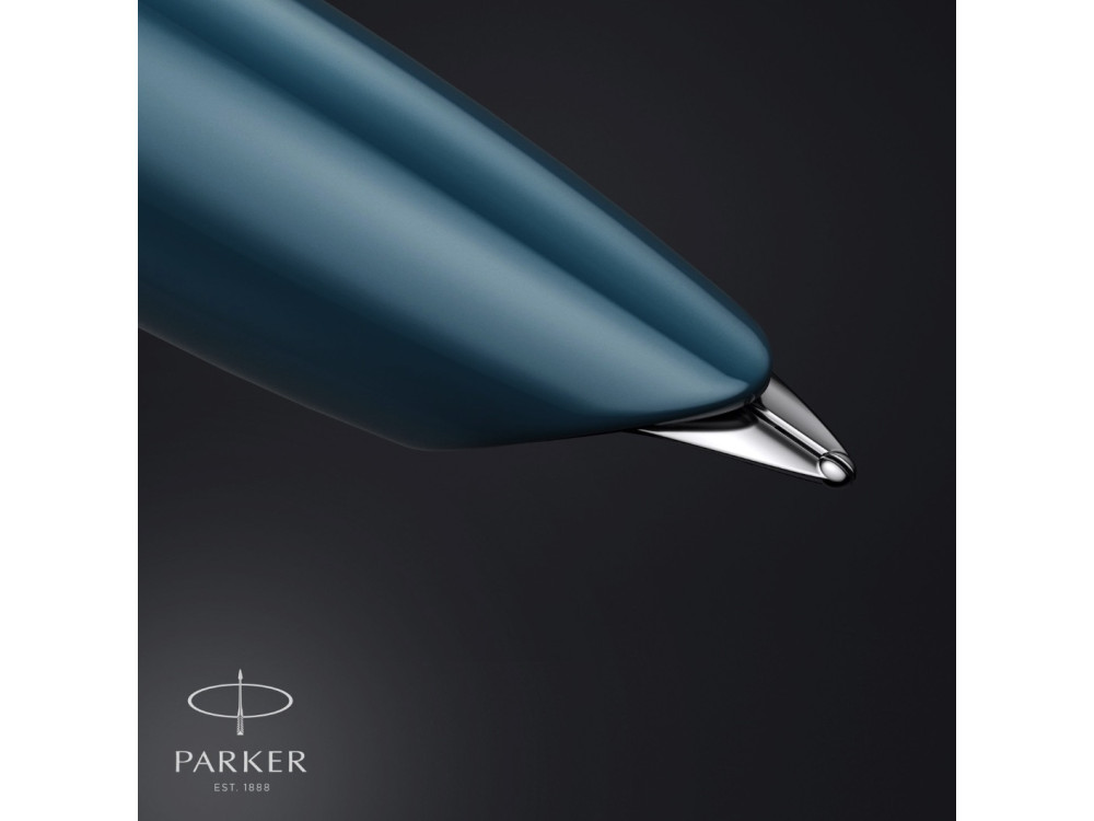 Pióro wieczne 51 w etui - Parker - Teal Blue CT, M