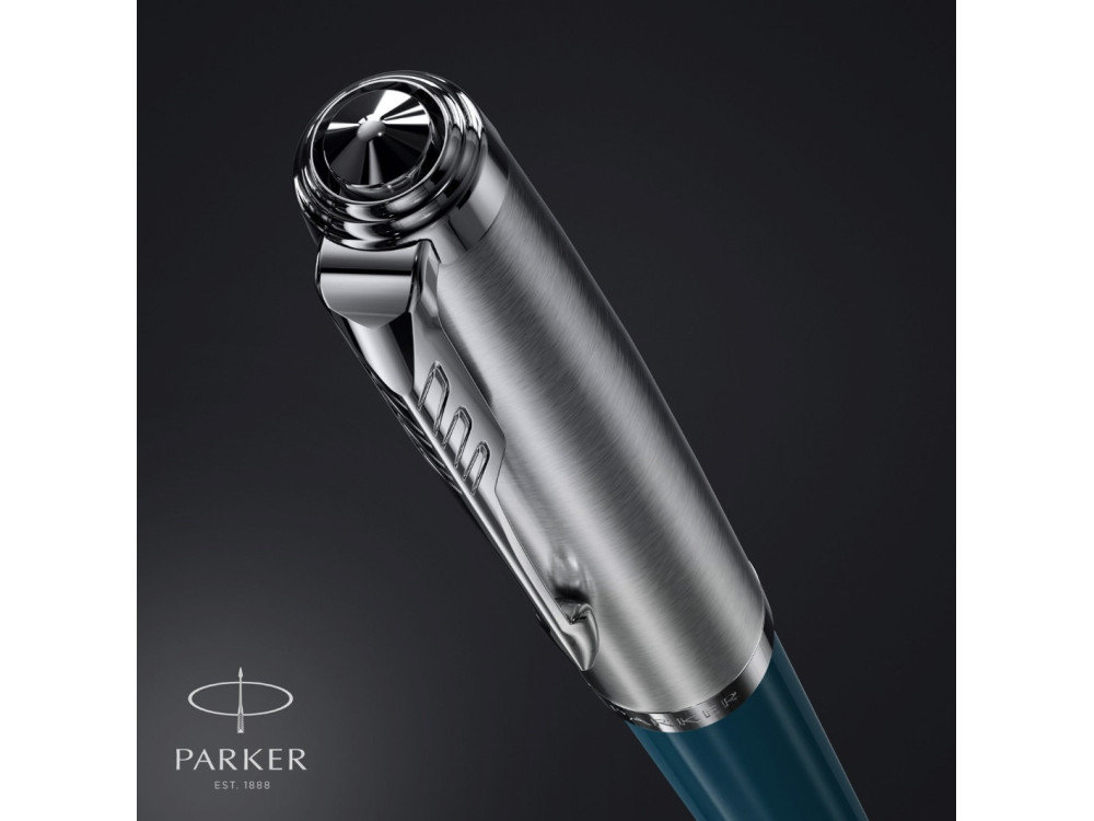 Ballpoint pen 51 - Parker - Teal Blue CT