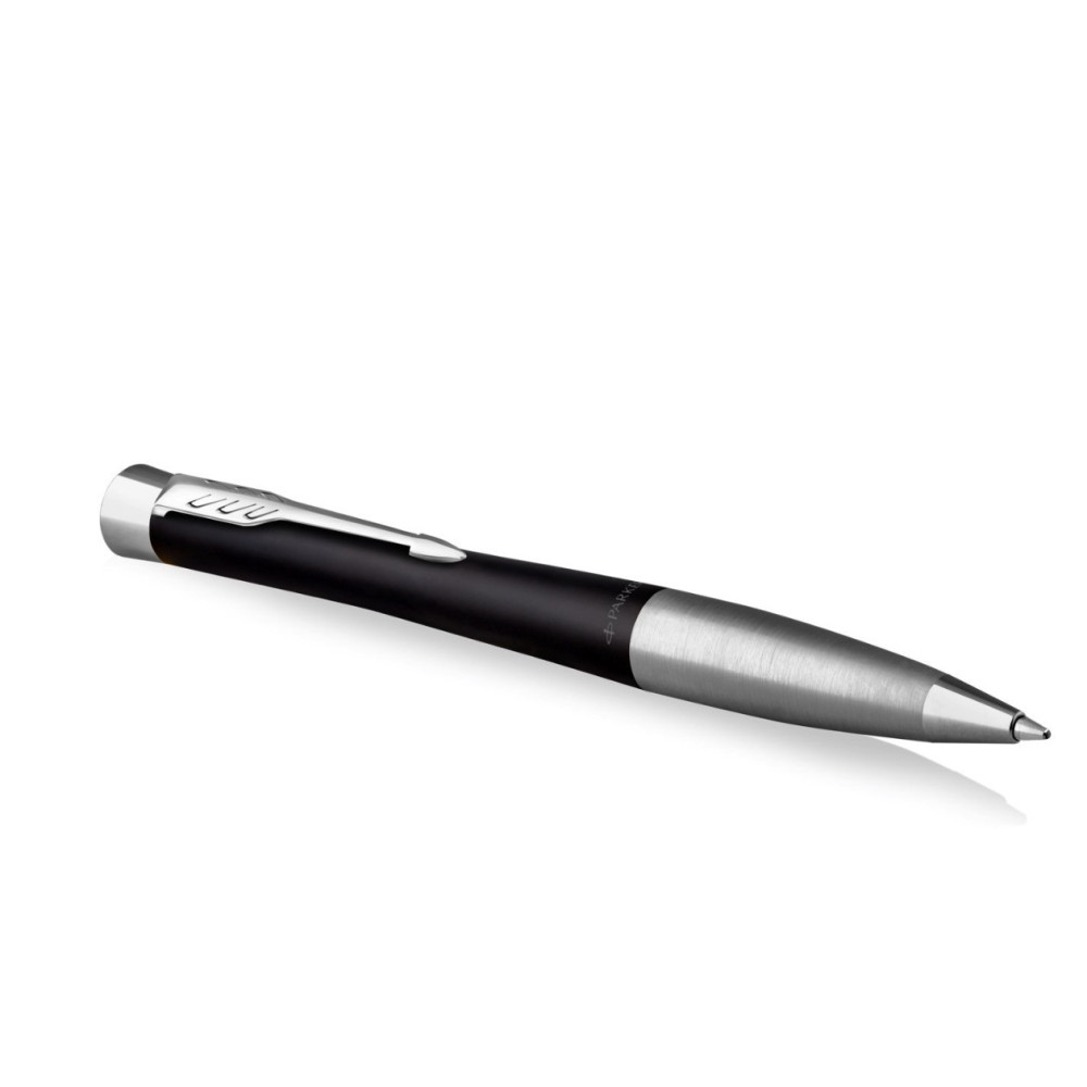 Długopis Urban Twist w etui - Parker - Muted Black & Silver Trim