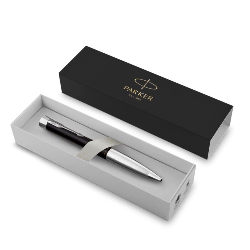Ballpoint pen Urban Twist - Parker - Muted Black & Silver Trim