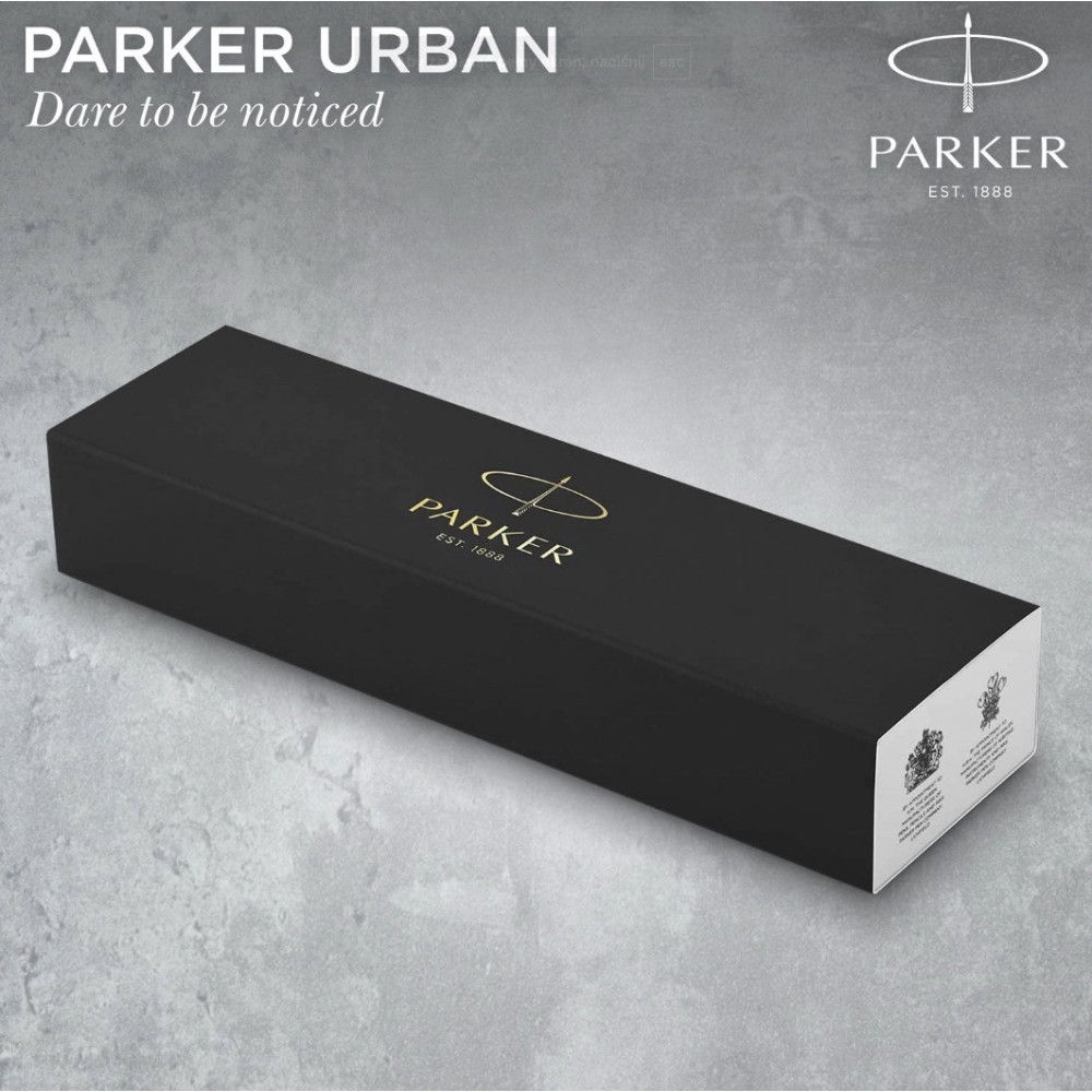 Ballpoint pen Urban Twist - Parker - Muted Black & Silver Trim