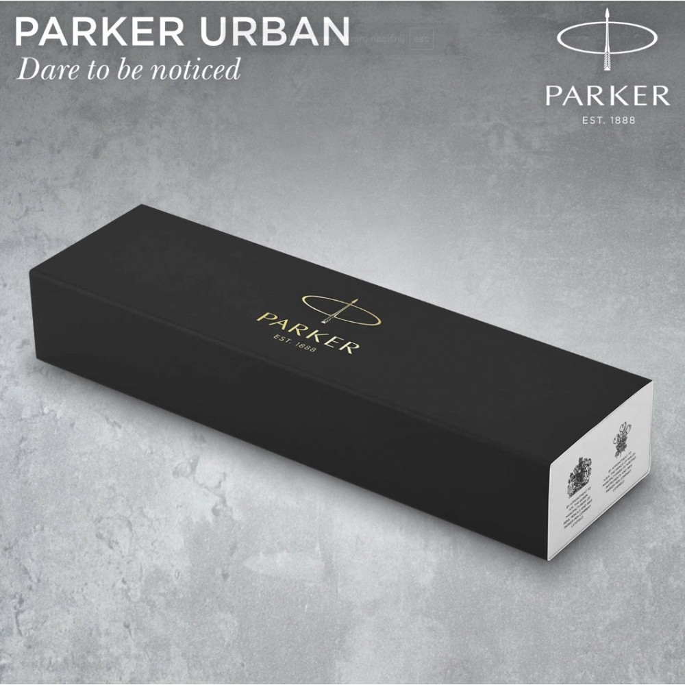 Długopis Urban Twist w etui - Parker - Muted Black, Silver GT