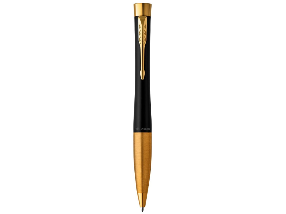 Długopis Urban Twist w etui - Parker - Muted Black, Gold GT