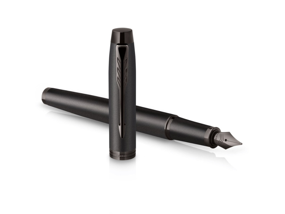 Pióro wieczne IM Monochrome w etui - Parker - Gun Metal, M