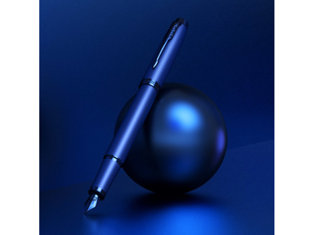 Fountain pen IM Monochrome - Parker - Blue, F