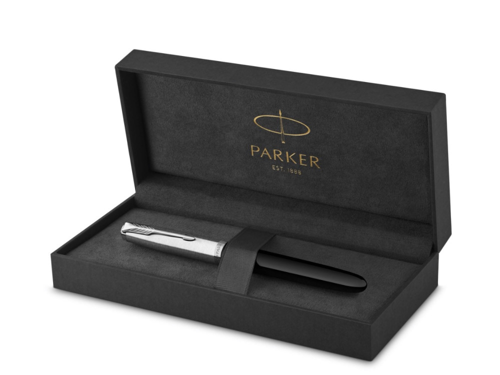 Fountain pen 51 - Parker - Black CT, M