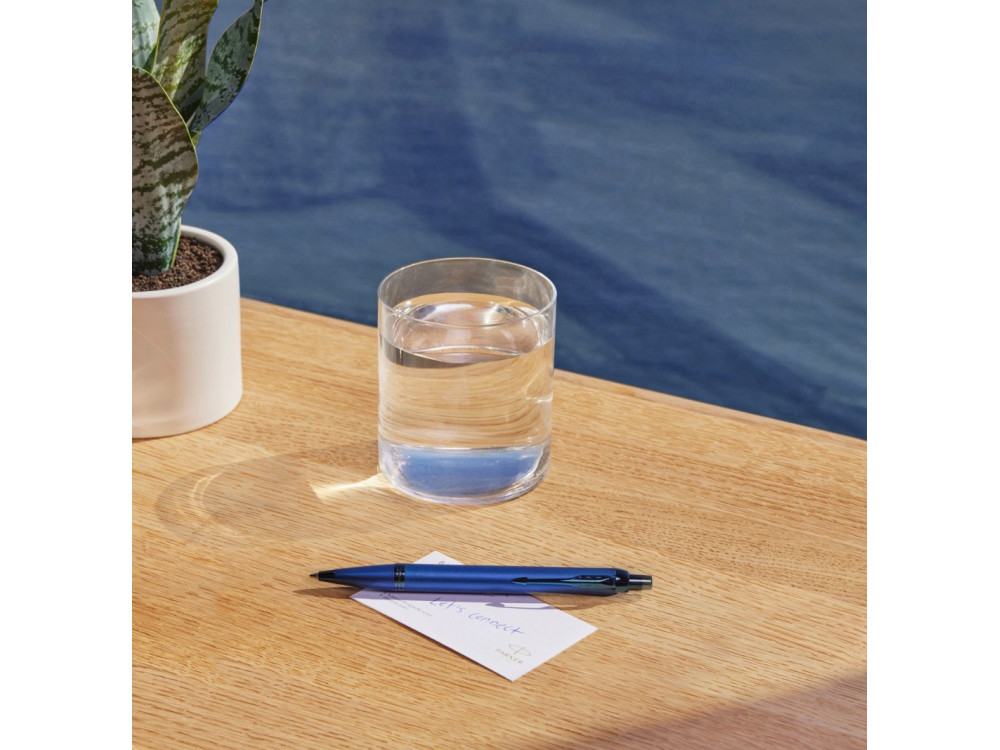 Ballpoint pen IM Monochrome - Parker - Blue