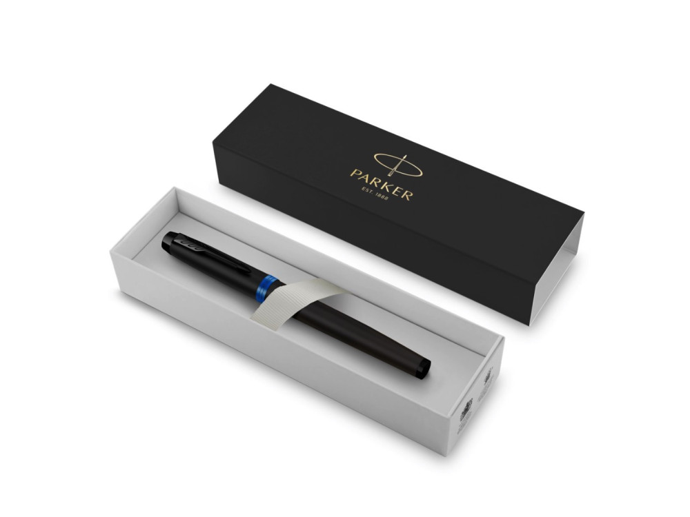 Rollerball pen IM Vibrant Ring - Parker - Marine Blue