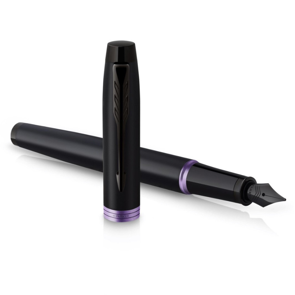 Fountain pen IM Vibrant Ring - Parker - Amethyst Purple, F
