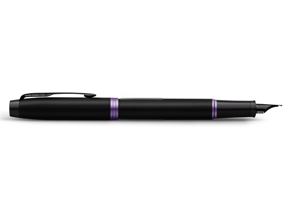 Fountain pen IM Vibrant Ring - Parker - Amethyst Purple, M