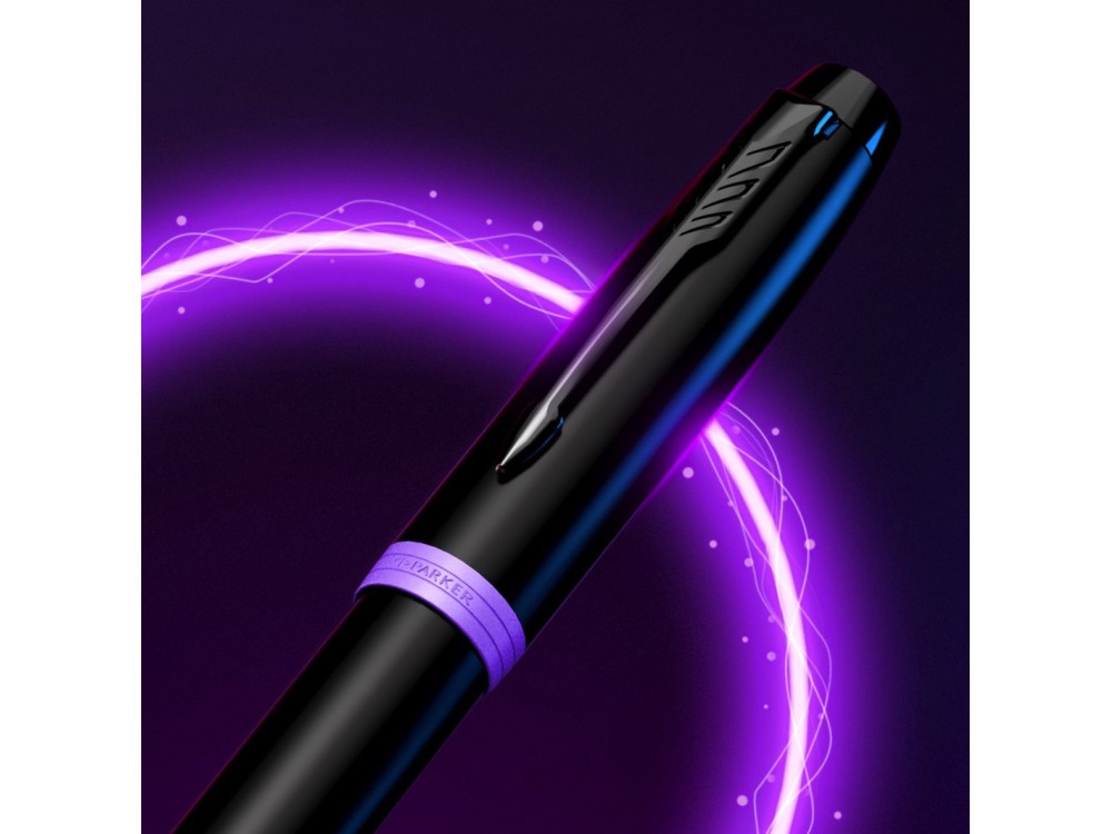 Fountain pen IM Vibrant Ring - Parker - Amethyst Purple, M