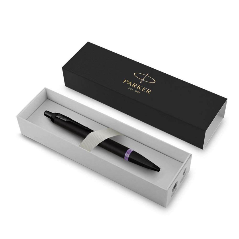 Ballpoint pen IM Vibrant Ring - Parker - Amethyst Purple