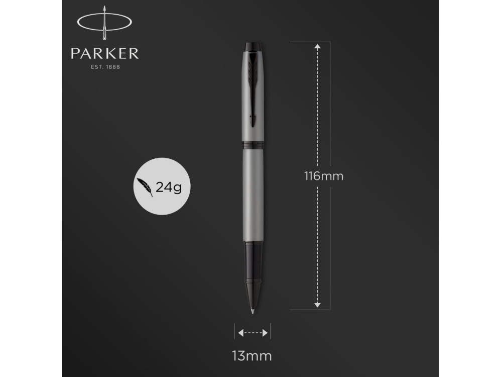Rollerball pen IM Achromatic - Parker - Grey