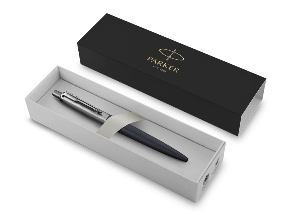 Ballpoint pen Jotter XL with gift box - Parker - Primrose Matte Blue