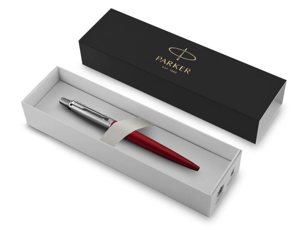 Ballpoint pen Jotter with gift box - Parker - Kensington Red