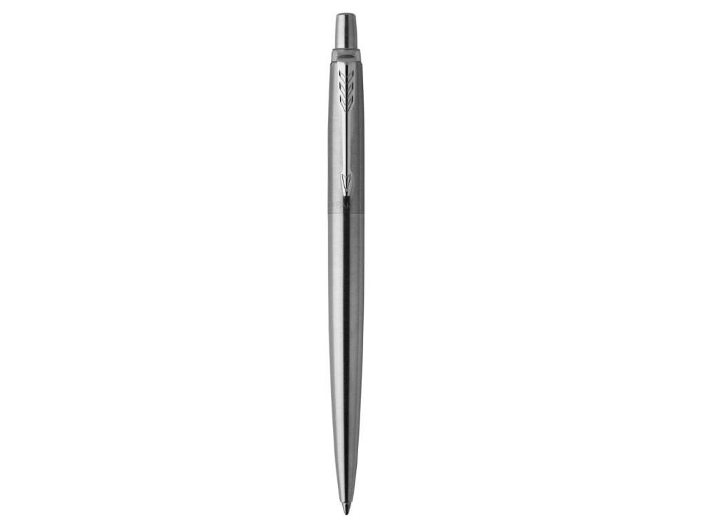 Zestaw z długopisem i ołówkiem Jotter w etui - Parker - Stainless Steel