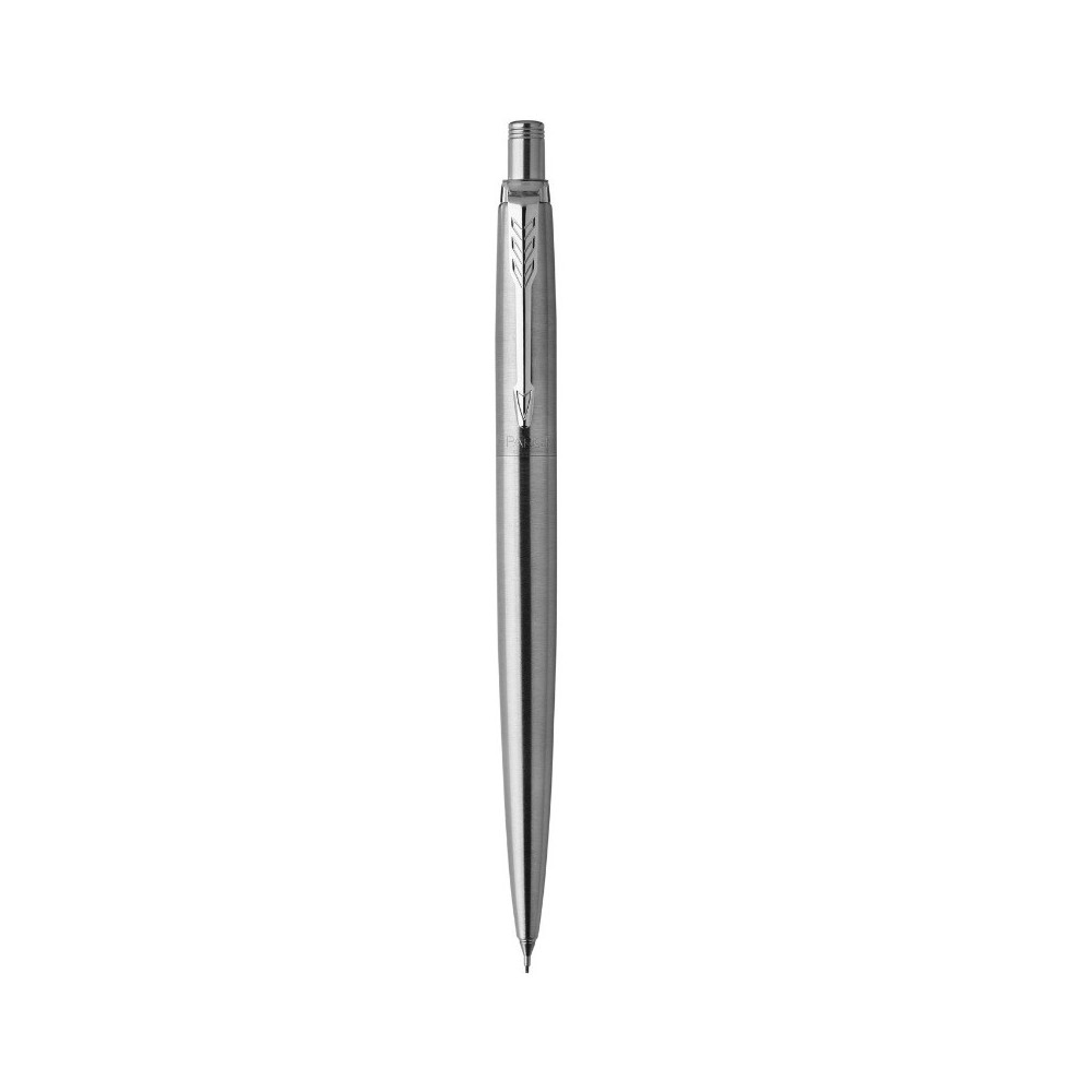 Zestaw z długopisem i ołówkiem Jotter w etui - Parker - Stainless Steel