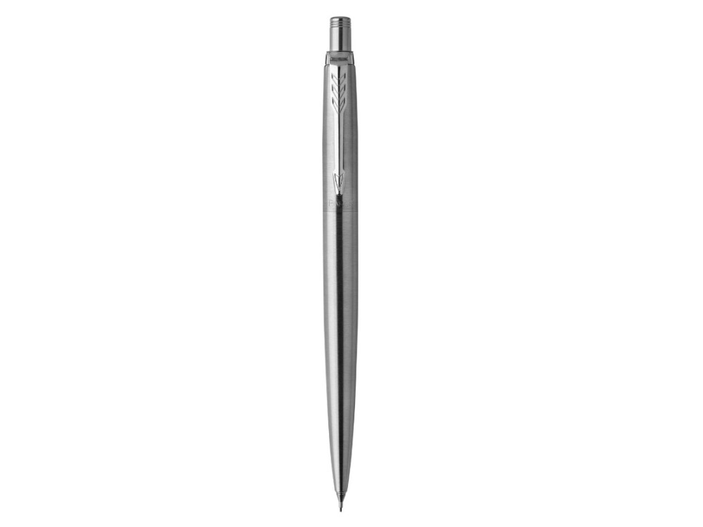 Zestaw z długopisem i ołówkiem Jotter w etui - Parker - Stainless Steel