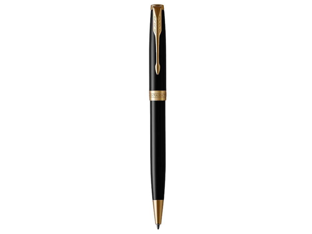 Fountain pen and ballpoint pen Sonnet with gift box - Parker - Black GT