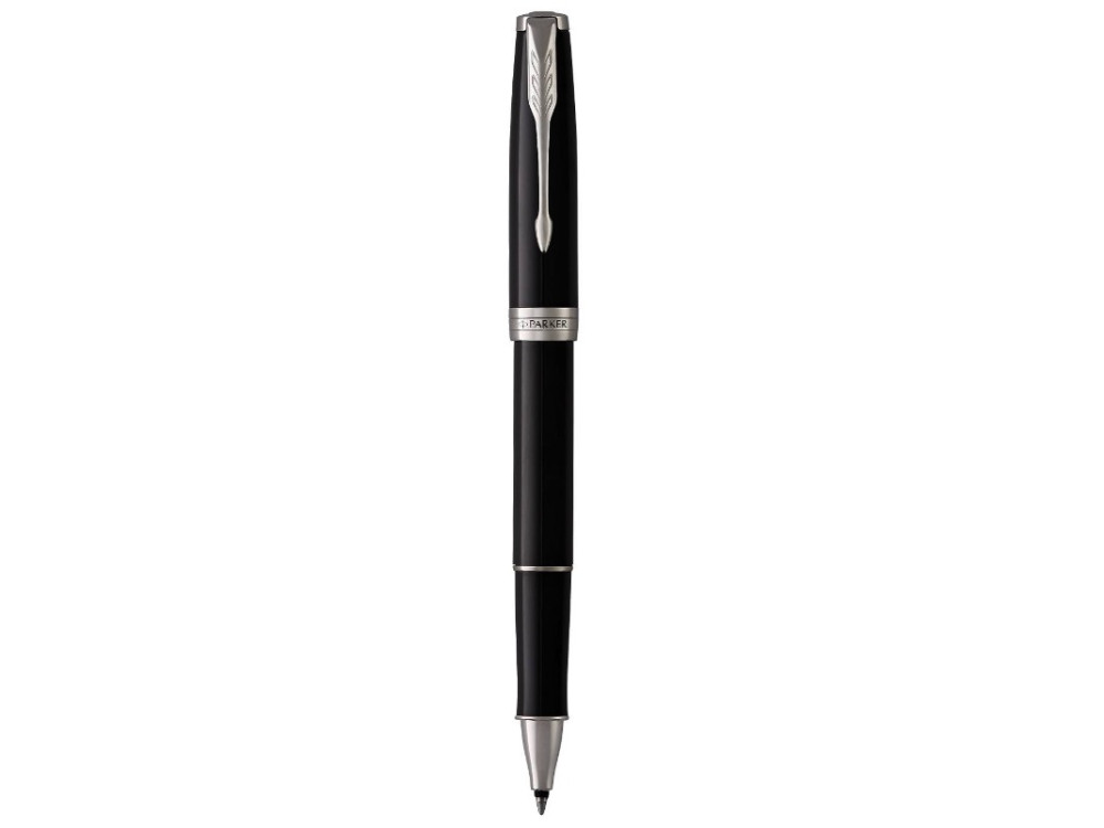 Rollerball pen and ballpoint pen Sonnet with gift box - Parker - Black CT