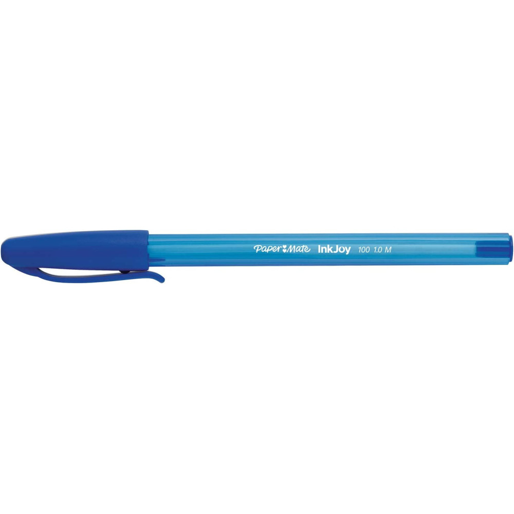 Set of InkJoy 100 ballpoint pens - Paper Mate - Blue, 0,7 mm, 5 pcs.
