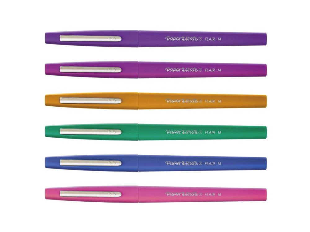 Zestaw cienkopisów Flair - Paper Mate - Candy Pop, 0,7 mm, 6 kolorów