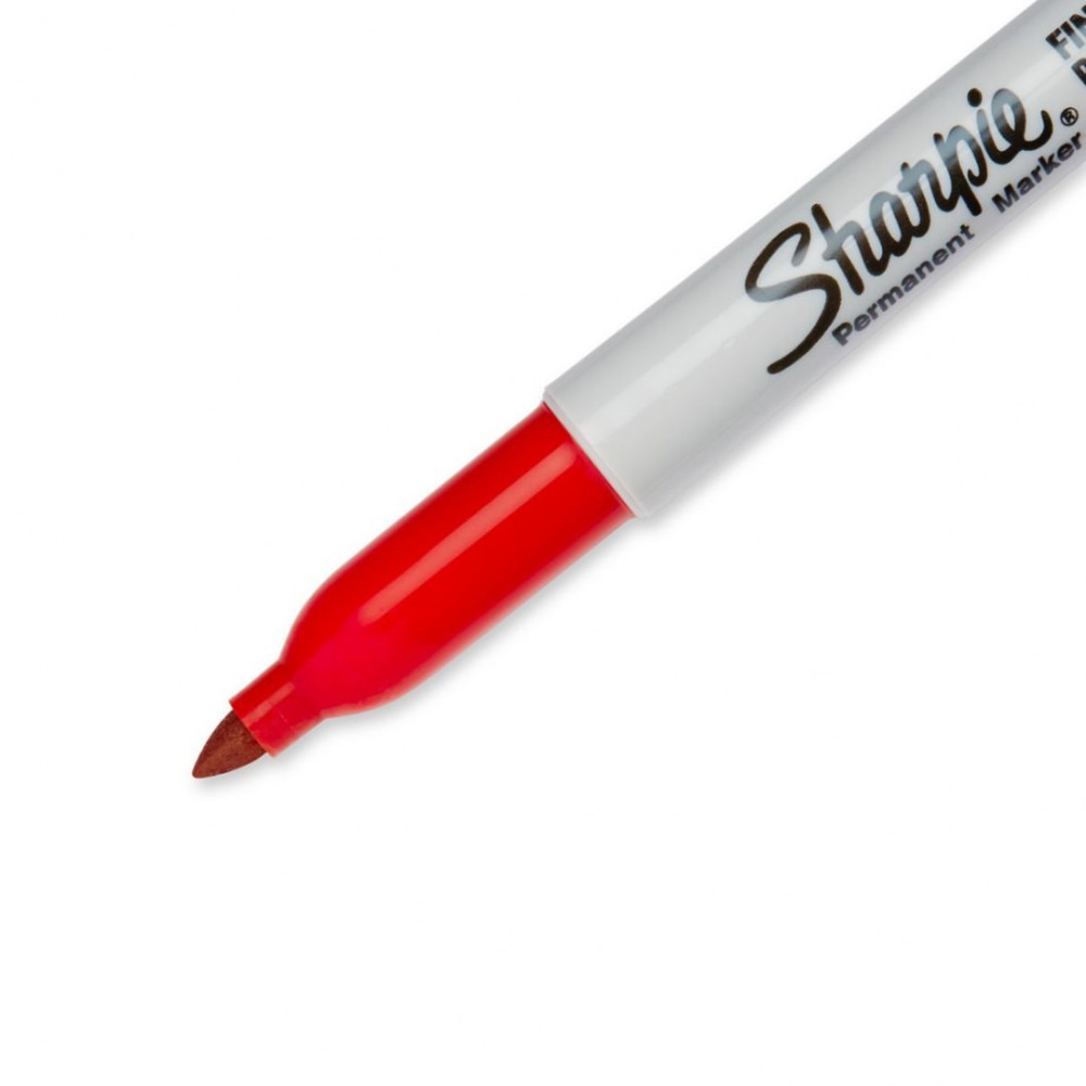 Permanent Fine Point marker - Sharpie - red, 1 mm