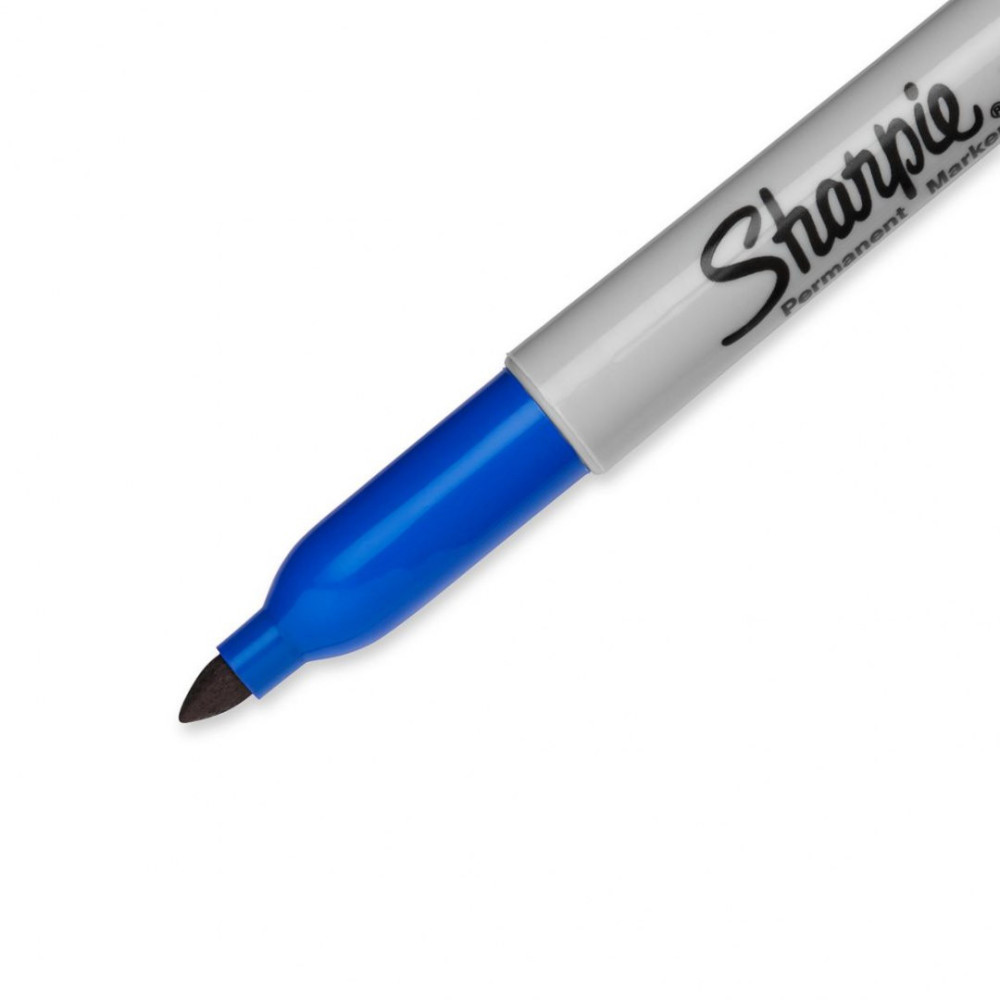 Permanent Fine Point marker - Sharpie - blue, 1 mm