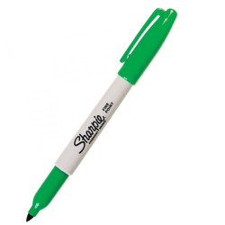 Marker Fine Point - Sharpie - zielony, 1 mm