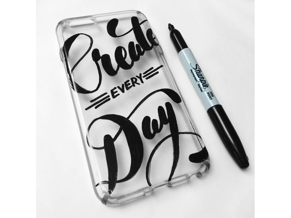 Set of permanent Fine Point markers - Sharpie - 1 mm, 8 pcs.