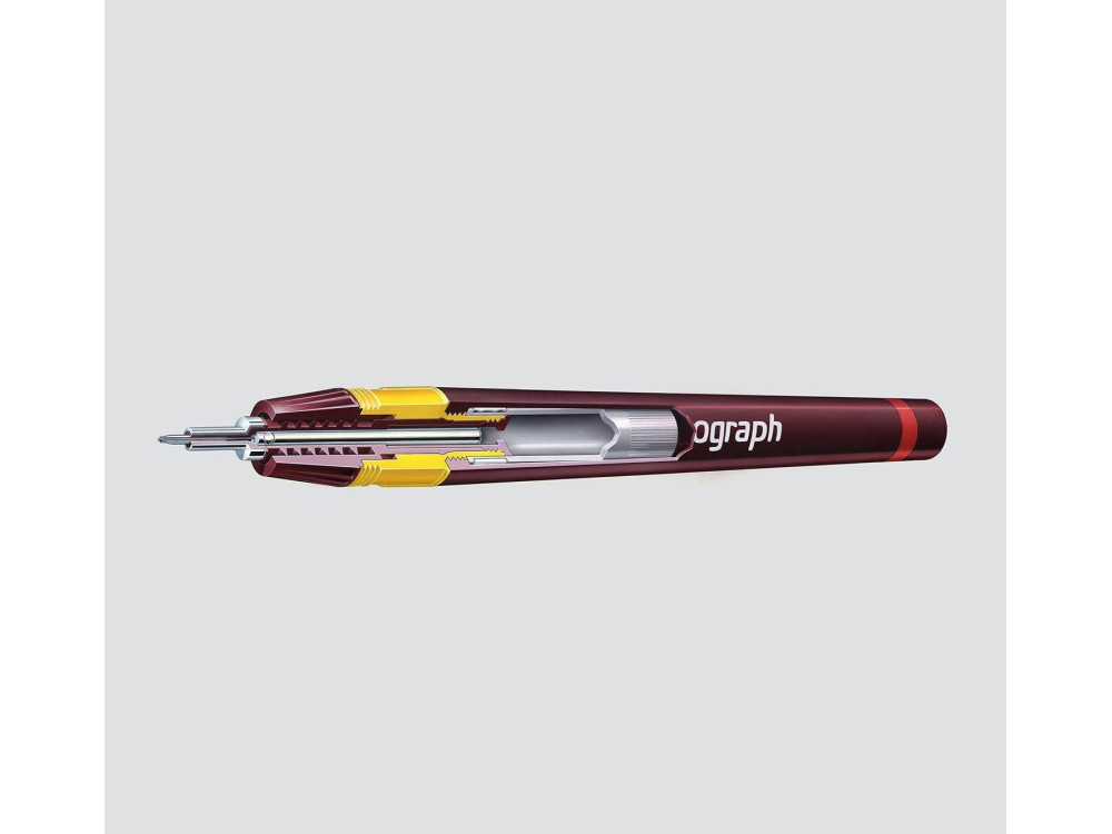 Zestaw pisaków kreślarskich Isograph Combi College - Rotring - 8 szt.