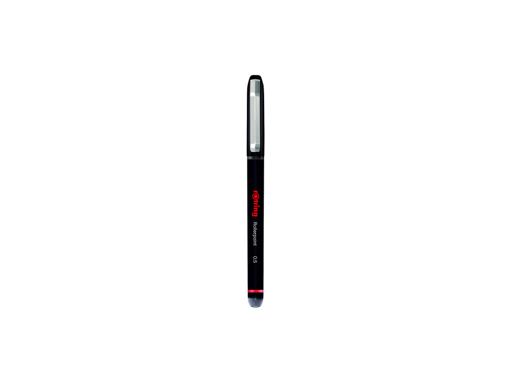 Cienkopis, pióro kulkowe Rollerpoint - Rotring - czarny, 0,5 mm