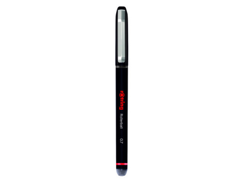 Rollerpoint pen - Rotring - black, 0,7 mm