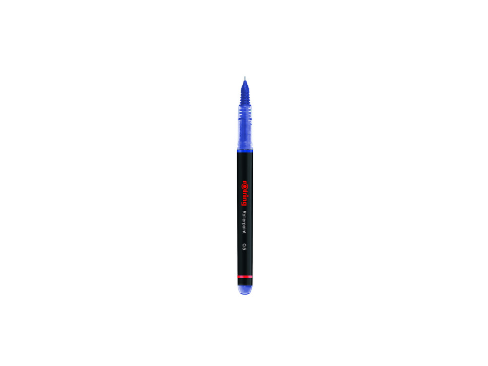 Cienkopis, pióro kulkowe Rollerpoint - Rotring - niebieski, 0,5 mm