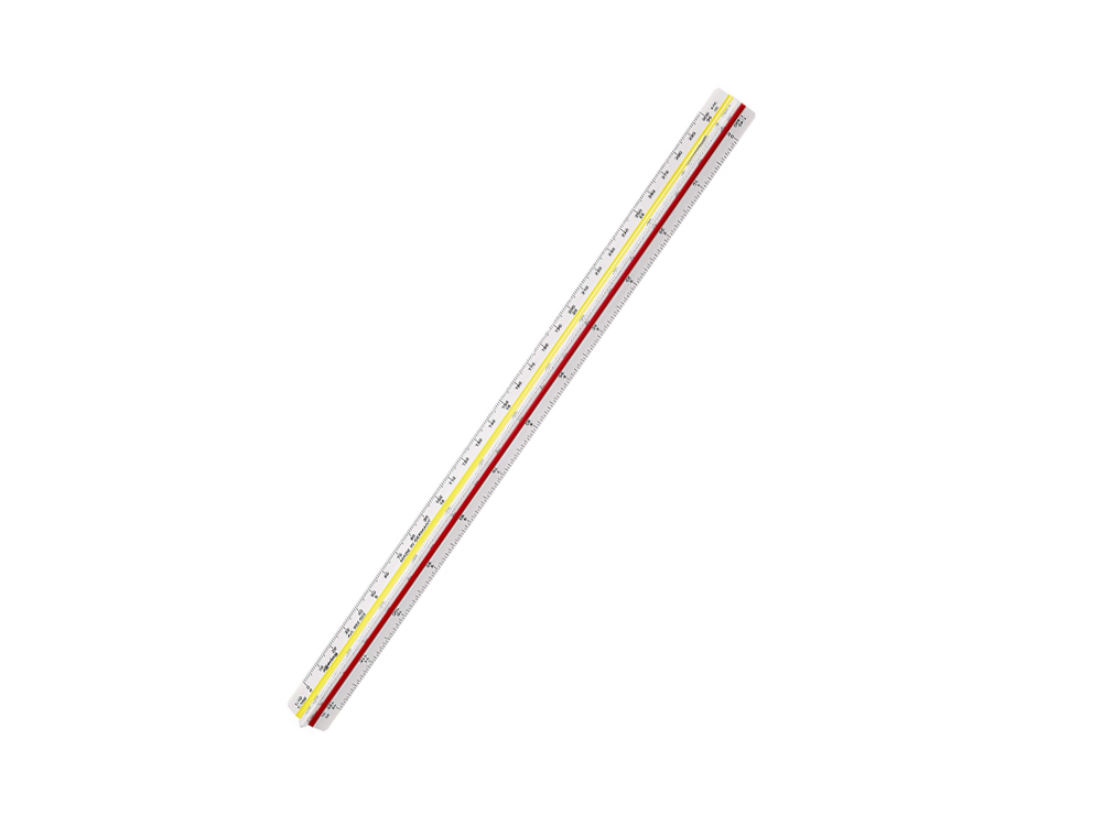 Centro T1 architectural scale - Rotring - white, 30 cm