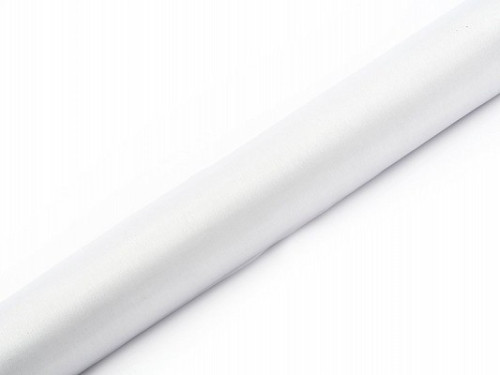 Smooth organza - white, 0,36 x 9 m