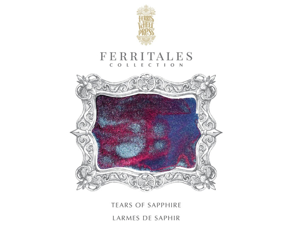 Calligraphy ink FerriTales - Ferris Wheel Press - Tears of Sapphire, 20 ml