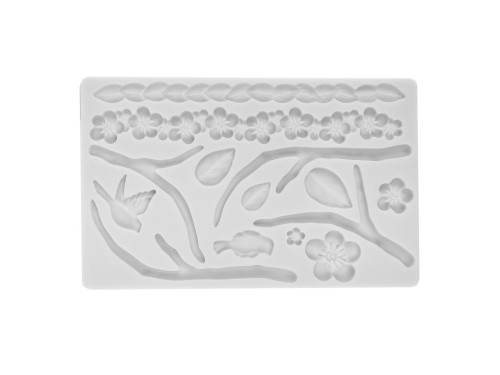 Silicone mold - Pentart - Cherry blossom