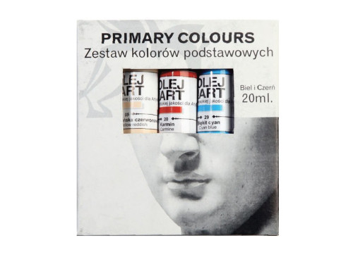 Zestaw farb olejnych Olej for Art - Renesans - 5 kolorów x 20 ml