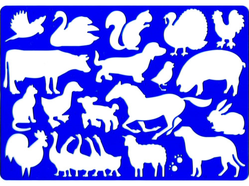 drawing template stencil KOH-I-NOOR - FARM