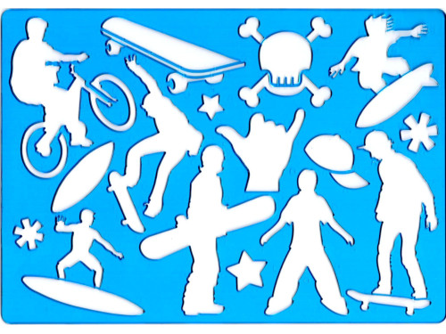 Drawing Template Stencil Koh-i-noor - Sport