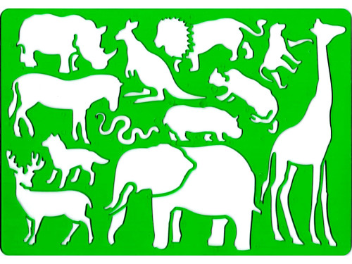Drawing Template Stencil Koh-i-noor - Safari