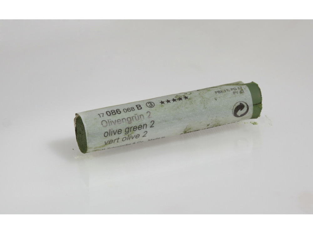 Finest Extra-Soft artists’ pastels - Schmincke - 086, B, Olive Green 2