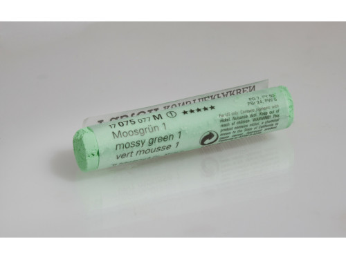 Finest Extra-Soft artists’ pastels - Schmincke - 075, M, Mossy Green 1