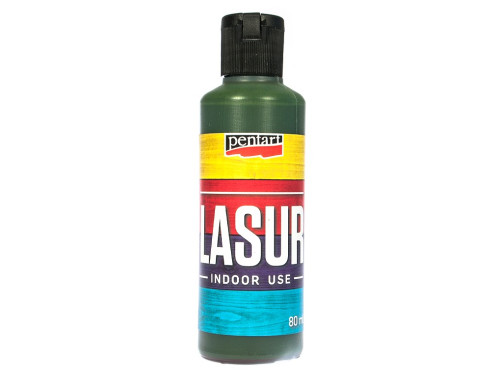 Bejca do drewna Lasur - Pentart - oliwkowa, 80 ml