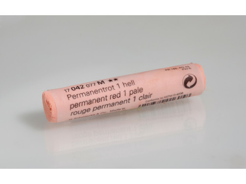 Finest Extra-Soft artists’ pastels - Schmincke - 042, M, Permanent Red 1 Pale