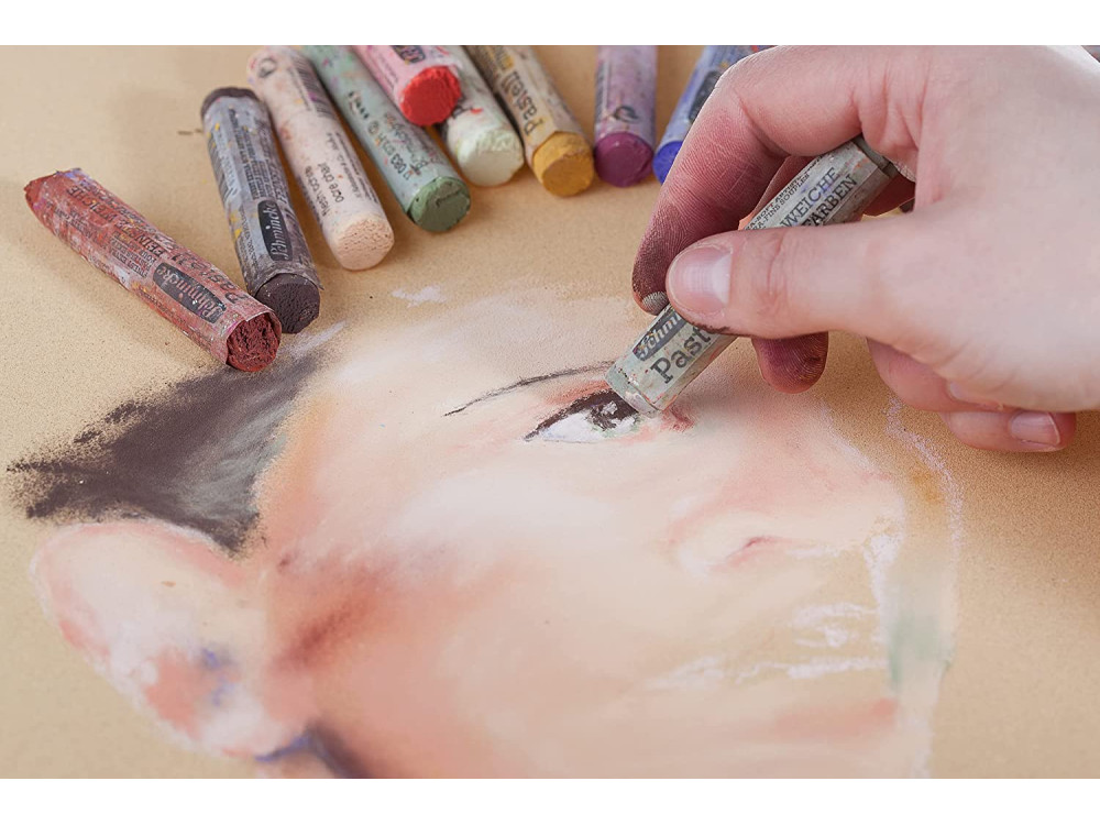 Finest Extra-Soft artists’ pastels - Schmincke - 040, B, Vermilion