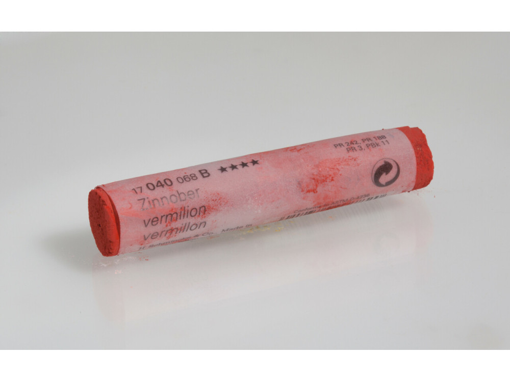 Finest Extra-Soft artists’ pastels - Schmincke - 040, B, Vermilion