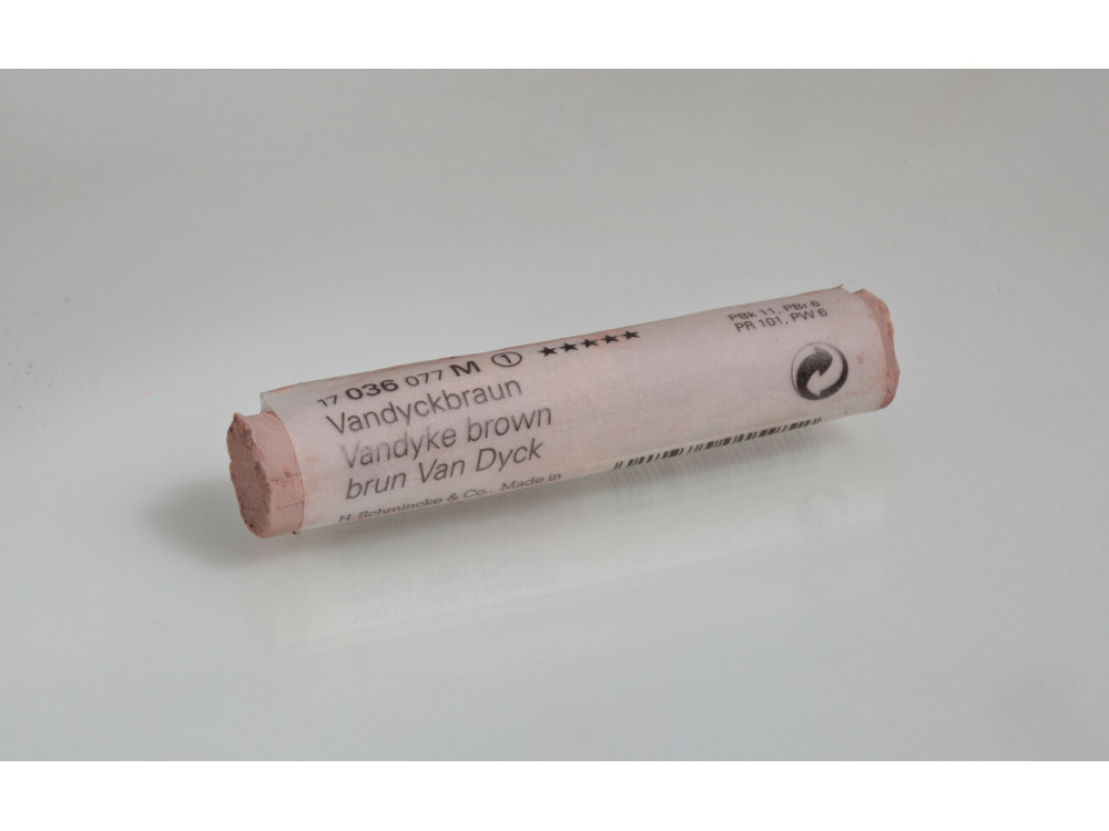 Finest Extra-Soft artists’ pastels - Schmincke - 036, M, Vandyke Brown