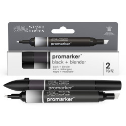 Promarker Black & Blender...